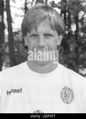 KENT NIELSEN Football AGF und in Dänemark Nationalmannschaft zur Europameisterschaft in Schweden 1992 Stockfoto