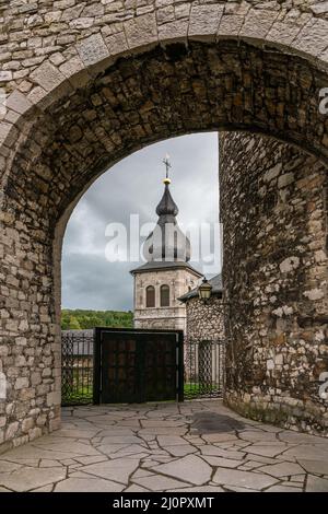 Burg Stolberg in der Altstadt von Stolberg Stockfoto