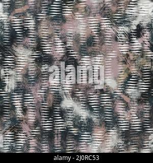 Nahtloses, neutrales und weißes, klassisch-abstraktes Oberflächenmuster für den Druck. Stockfoto