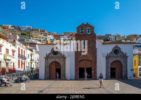 Kirche Ermita de San Sebastian, San Sebastian , La Gomera, Kanarische Inseln, Spanien Stockfoto