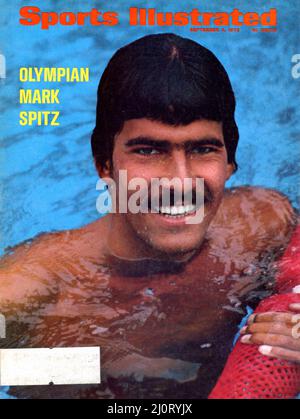 Vintage, 4. September 1972 „Sports Illustrated“ Magazine Cover, USA Stockfoto