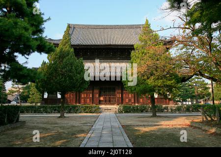 Kenninji-Tempel hondo (Hörsaal). Kyoto. Japan Stockfoto