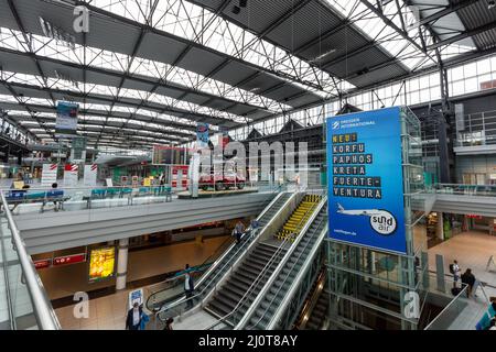 Dresden Airport DRS Terminal in Deutschland Stockfoto