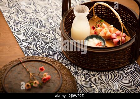 Verschiedene Arten von traditionellen chinesischen Snacks Stockfoto