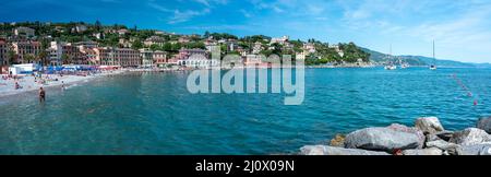 Die Küste in Santa Margherita Stockfoto