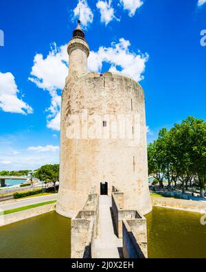 Der Turm von Konstanz und die Mauern Stockfoto