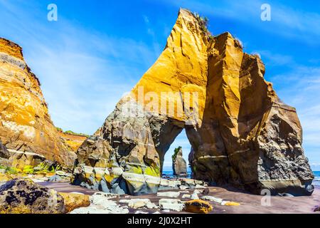 Exotic rockt Three Sisters Stockfoto