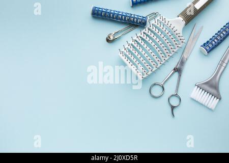 Bürstenstifte kopieren Platz Stockfoto