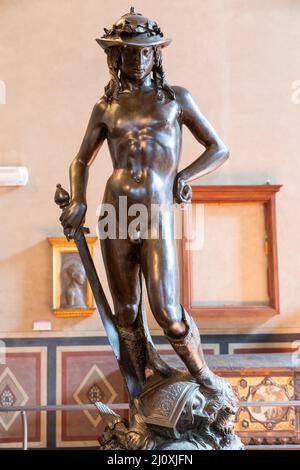 David von Donatello, Florenz, Italien - 1469. Italienische Renaissance-Kunst Stockfoto