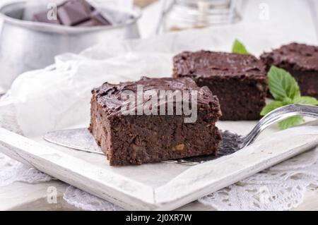 Brownies Stockfoto