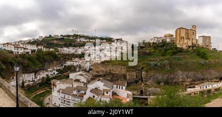 Setenil de Las Bodegas Stockfoto