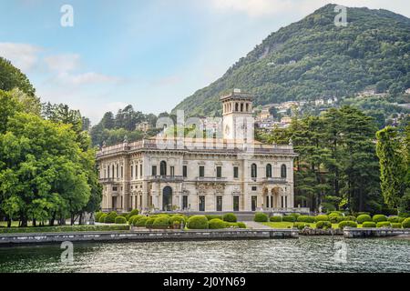 Villa Erba in Cernobbio am Comer See, Italien Stockfoto