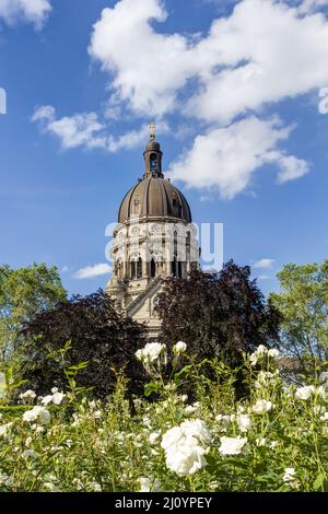 Die Evangelische Christuskirche in Mainz am Rhein, Rheinland-Pfalz Stockfoto