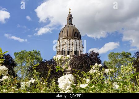 Die Evangelische Christuskirche in Mainz am Rhein, Rheinland-Pfalz Stockfoto