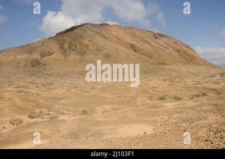 Landschaft in Montana Clara. Integral Natural Reserve von Los Islotes. Kanarische Inseln. Spanien. Stockfoto