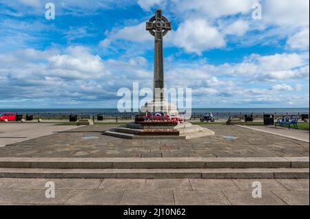 Terrace Green und Seaham war Memorial, Seaham, County Durham, Großbritannien Stockfoto