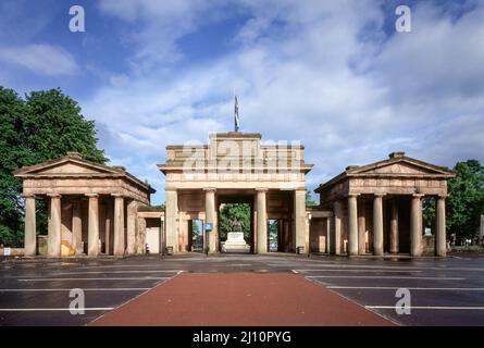 Chester, Amtsgericht, Torbau, Innenseite Stockfoto