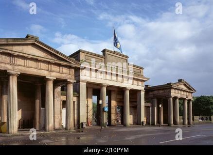 Chester, Amtsgericht, Torbau, Innenseite Stockfoto