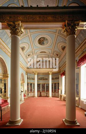 London, Kenwood House, Bibliothek, Umbau von Robert Adam1764–1779 Stockfoto