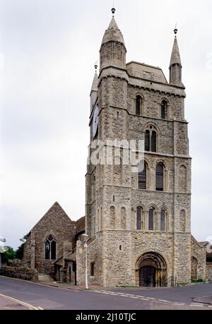 New Romney, St. Nikolaus von Westen Stockfoto