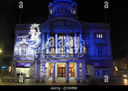 The Awakening, Veranstaltung im Stadtzentrum von Hull, East Yorkshire Stockfoto