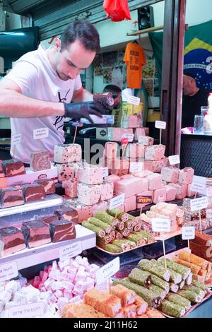 Carmel Markt in Tel Aviv Stockfoto