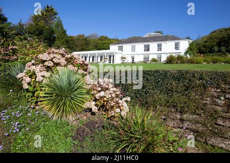 Trebah House and Gardens, Cornwall Stockfoto