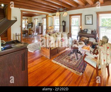 Henry Ford House, die Mangos im Edison und Ford Winter Estates in Fort Myers, Florida, USA Stockfoto