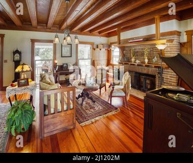 Henry Ford House, die Mangos im Edison und Ford Winter Estates in Fort Myers, Florida, USA Stockfoto