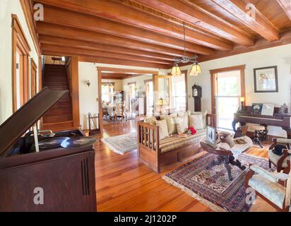 Henry Ford House, die Mangos im Edison und Ford Winter Estates in Fort Myers, Florida, USA Stockfoto