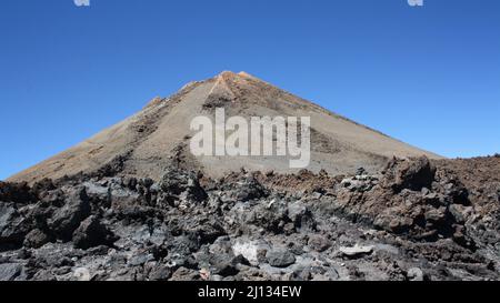 Pico del Teide - Gipfel des Teide auf der Kanarischen Insel Teneriffa Stockfoto