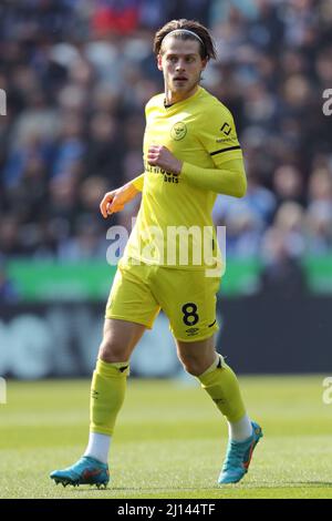 MATHIAS JENSEN, FC BRENTFORD, 2022 Stockfoto