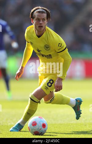 MATHIAS JENSEN, FC BRENTFORD, 2022 Stockfoto