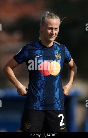 Suning Center, Mailand, Italien, 20. März 2022, Anja Sonstevold (FC Internazionale) während Inter - FC Internazionale gegen UC Sampdoria - italienischer Fußball Stockfoto