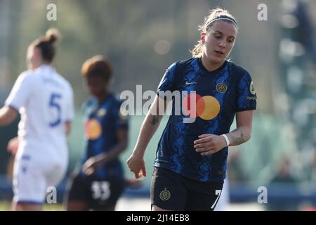 Suning Center, Mailand, Italien, 20. März 2022, Gloria Marinelli (FC Internazionale) während des Inter - FC Internazionale gegen UC Sampdoria - italienischer Fußball Stockfoto