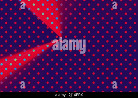 Gradientenmuster. Grafischer abstrakter geometrischer Hintergrund zum Drucken. Designtapete. Geometrisch gepunktetes Designelement. Stockfoto