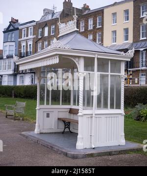 Ein viktorianischer Zufluchtsort in der Küstenstadt Ramsgate Kent Stockfoto