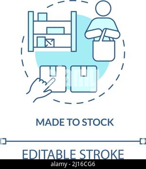 Auf Lager Türkis Concept Icon Stock Vektor