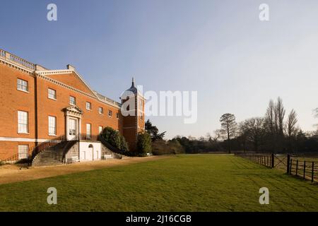 An 1761 von Robert Adam erbaut, Westseite mit Freireppe Stockfoto