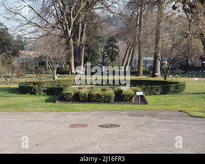 Die Königlichen Botanischen Gärten in Turin, Italien Stockfoto