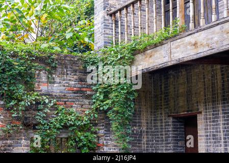 Alte Dorfgebäude in Yangmei, Nanning, Guangxi, China Stockfoto
