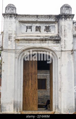 Alte Dorfgebäude in Yangmei, Nanning, Guangxi, China Stockfoto