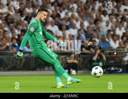 MANCHESTER, ENGLAND - 14. SEPTEMBER 2016: Danijel Subasian aus Monaco, aufgenommen in Aktion während des UEFA Champions League-Spiel der Gruppe E zwischen Tottenham Hotspur und AS Monaco im Wembley-Stadion. Copyright: Cosmin Iftode/Picstaff Stockfoto