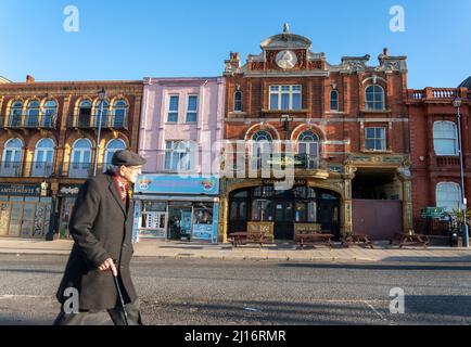 The Queens Head Pub in Ramsgate Marina in Kent Stockfoto