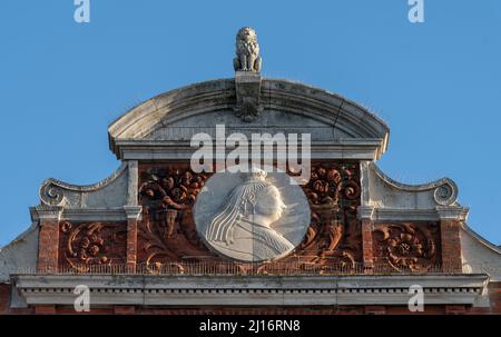 The Queens Head Pub in Ramsgate Marina in Kent Stockfoto