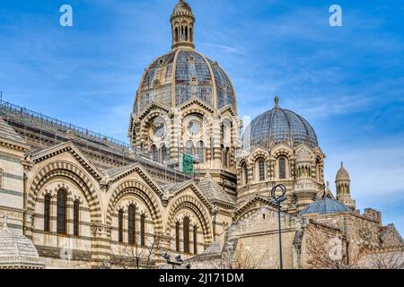 Wahrzeichen von Marseille, HDR-Bild Stockfoto