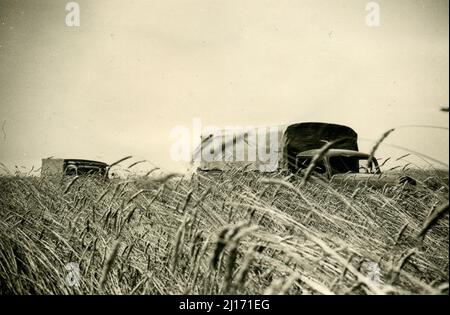 2. Weltkrieg WW2 deutsche Soldaten erobern URSS - august 1941, wehrmacht - Operation Barbarossa - Wassiljewa, Russland - LKW Stockfoto