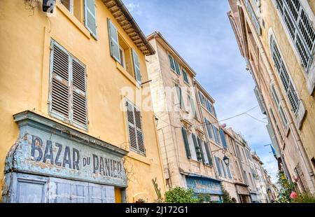 Wahrzeichen von Marseille, HDR-Bild Stockfoto