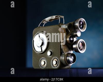 CINE-KAMERA – EUMIG C3R DOPPELT 8MM Stockfoto