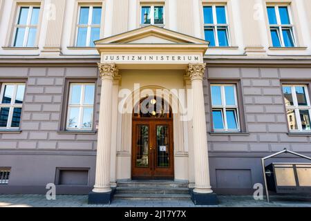 Justizministerium des Landes Nordrhein-Westfalen Stockfoto